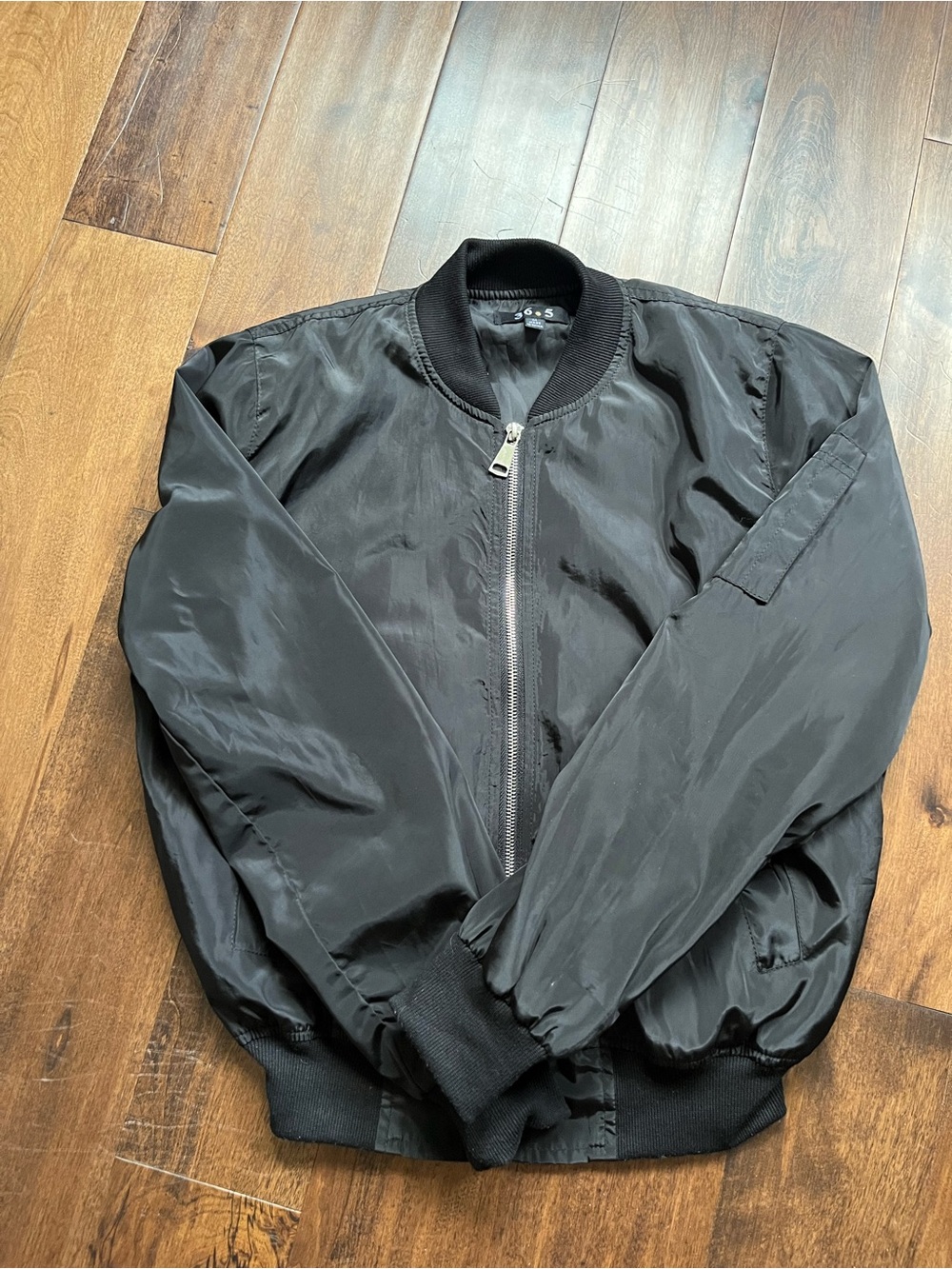 Women’s Black Bomber Jacket